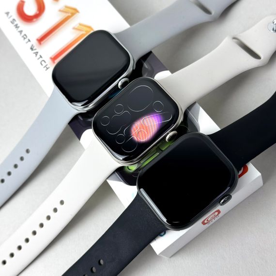 Розумний годинник Smart S11 Pro 46mm Series 11 Beige | Зображення 9