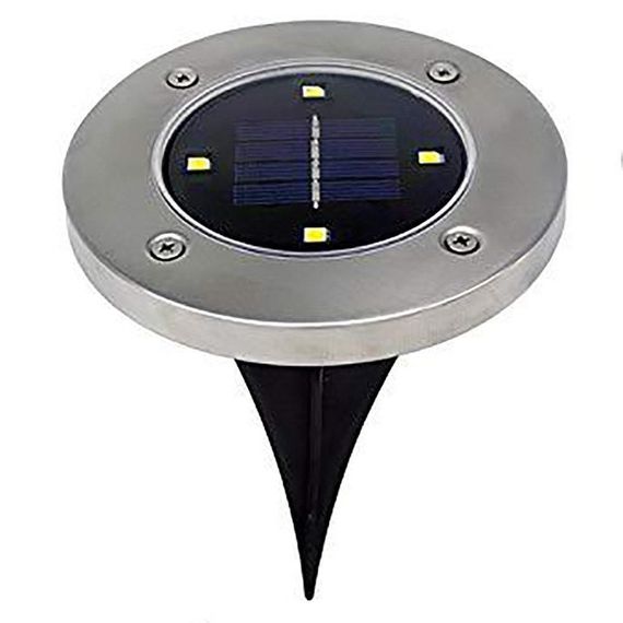 Уличный светильник на солнечной батарее Solar Disk 8led-dm8 – садовый фонарь | Зображення 5