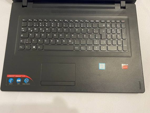 Ноутбук Б-клаcс Lenovo IdeaPad 110-17IKB / 17.3" (1600x900) TN / Intel Core i3-7100U (2 (4) ядра по 2.4 GHz) / 8 GB DDR4 / 240 GB SSD / AMD Radeon R5 M430, 2 GB GDDR3, 64-bit / WebCam / DVD-ROM б/у | Зображення 3