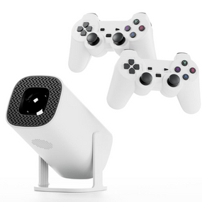 Проектор S40 MAX AND HA-198 для фільмів, ігор, домашній кінотеатр, з 2 джойстиками