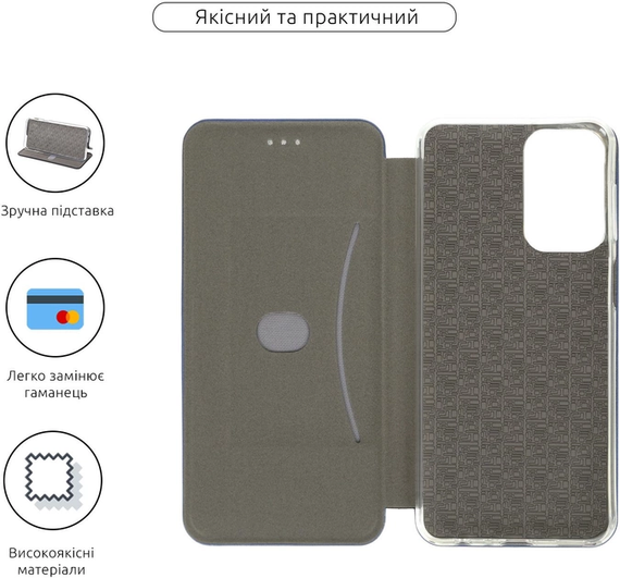 Чохол-книжка Samsung Galaxy A23 Синій G-Case Ranger | Зображення 2