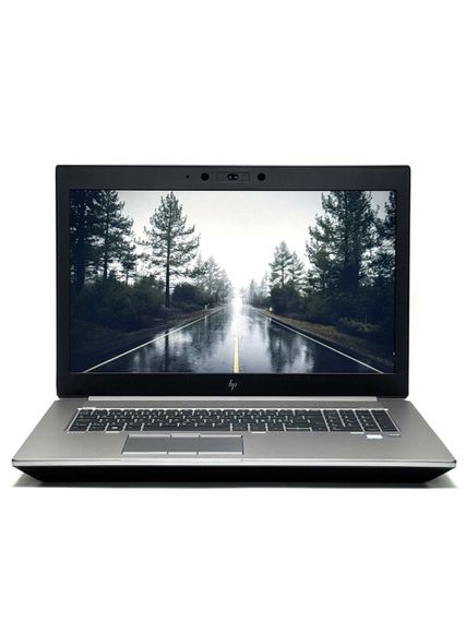Мобильная рабочая станция Б-класс HP ZBook 17 G5 / 17.3" (1920x1080) IPS / Intel Core i7-8850H (6 (12) ядер по 2.6 - 4.3 GHz) / 16 GB DDR4 / 512 GB SSD / nVidia Quadro P4200, 8 GB GDDR5, 256-bit / WebCam / Win 11 б/у | Зображення 1