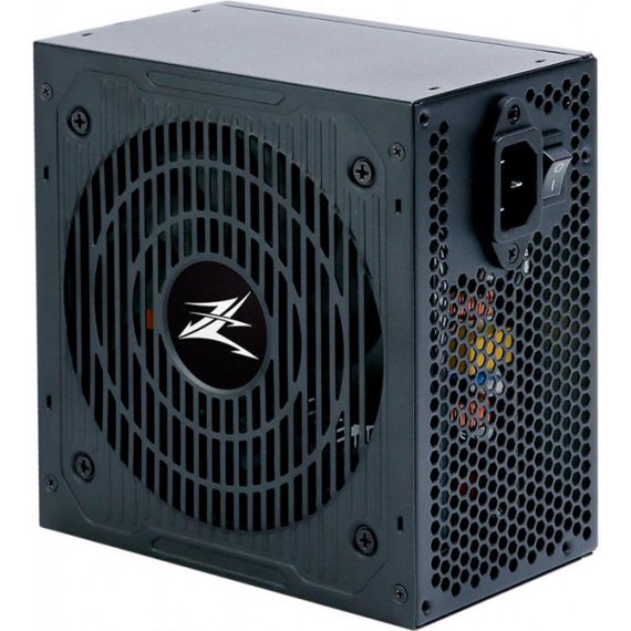Блок питания Zalman Megamax (700W) 83% 80+ White 120мм 1xMB 24pin(20+4) 2xCPU (8pin+(4+4)pin) 4xMolex 6xSATA 4xPCIe 8pin(6+2) ZM700-TXII | Зображення 1