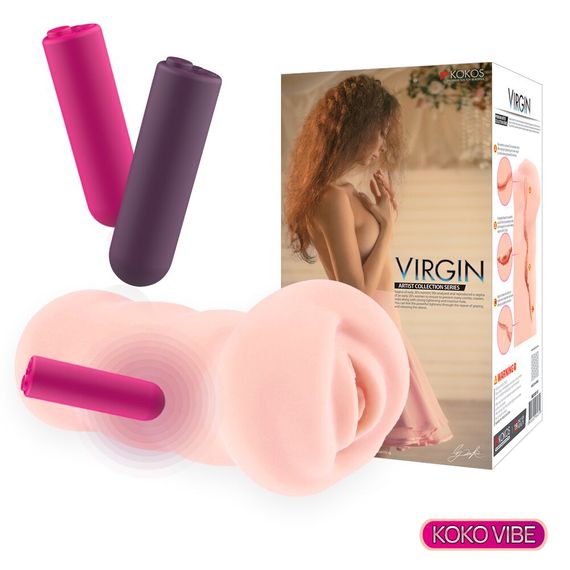 Мастурбатор вузенька вагіна незайманої Kokos Virgin Vibe | Зображення 2