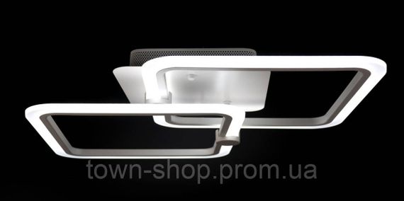 Люстра потолочная LED с пультом A2503/2-wh Белый 10х41х63 см. | Зображення 1