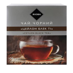 Чай Rioba Ceylon Black Tea чорний цейлонський дрібний 50*2г