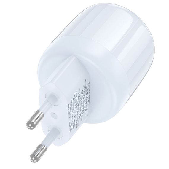 МЗП Borofone BA94A Lustrous PD30W+QC3.0 (1USB-A/1C) Blue | Зображення 1