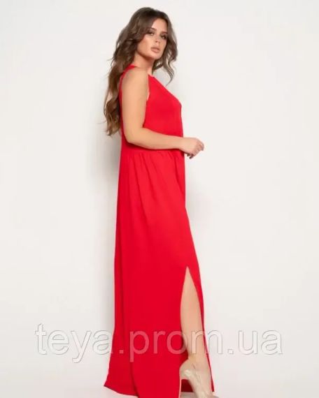 Платье для женщин цвет красный размер M FI_000128 | Зображення 1