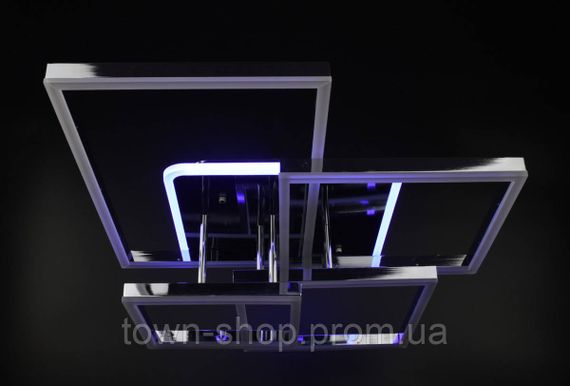Люстра потолочная LED с пультом A9040/4-RGB-ch Хром 17х56х71 см. | Зображення 7