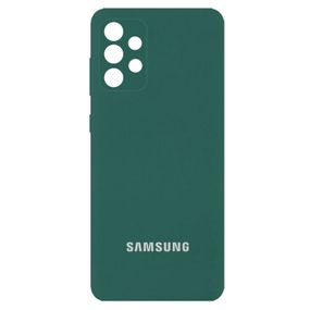 Чохол Silicone Cover Full Camera (AA) для Samsung Galaxy A13 4G, Зелений