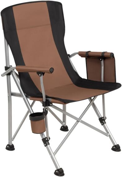 Стілець розкладаний Skif Outdoor Attache Чорний/Коричневий