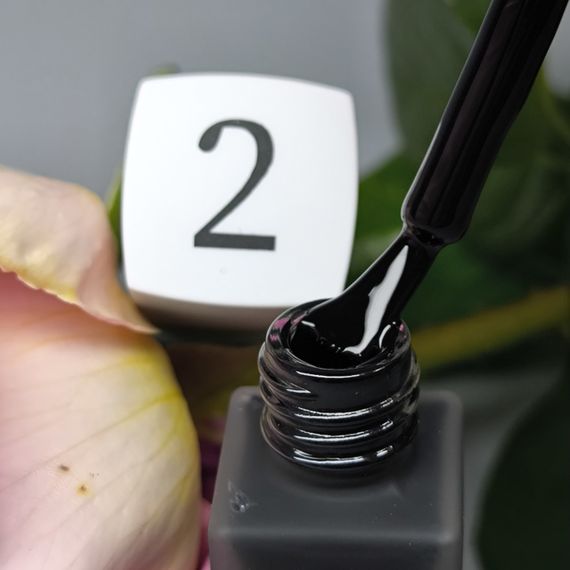 Лак для стемпинга Crooz №02 (черный) 6мл