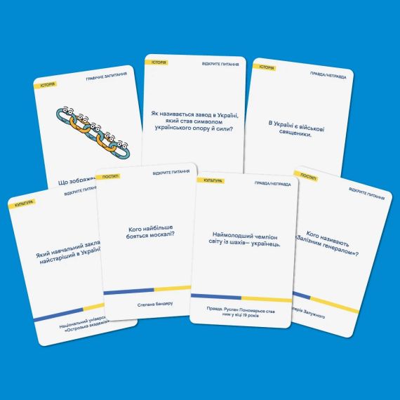 Настольная игра Шевченко спрашивает. Игра про Украину (укр.) | Зображення 6