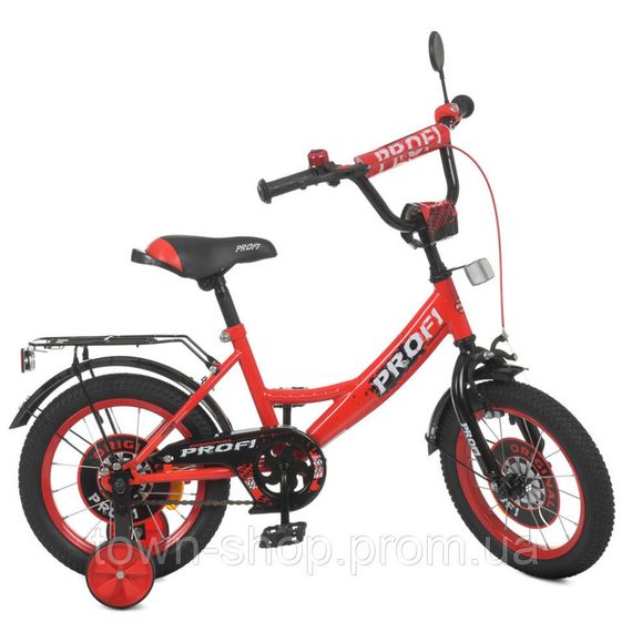 Велосипед детский PROF1 Y1446 14 дюймов, красный | Зображення 7