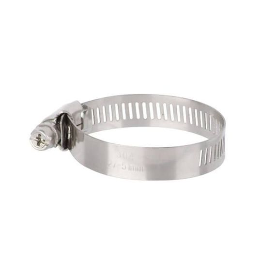 Хомут нержавійна сталь 12,7 мм, D 27-51 мм INTERTOOL TC-1127