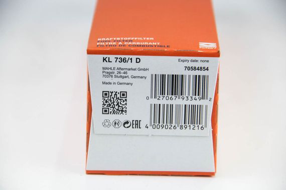 Фільтр паливний MAHLE/KNECHT BMW/MINI Countryman, 1(F20) diesel 10, MAHLE/KNECHT (KL7361D) | Зображення 2