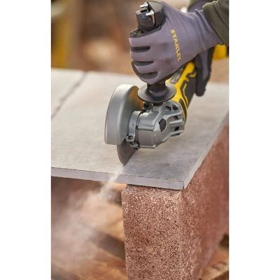 Шлифовальная машина Stanley FatMax, Li-Ion 18V, 9000 об/мин, d=125 мм, 2.66кг (без АКБ и ЗУ) (SFMCG700B) | Зображення 8