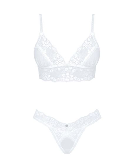Еротичний комплект Obsessive Heavenlly 2-pcs set XS/S, бюстгальтер і танга sexstyle | Зображення 2