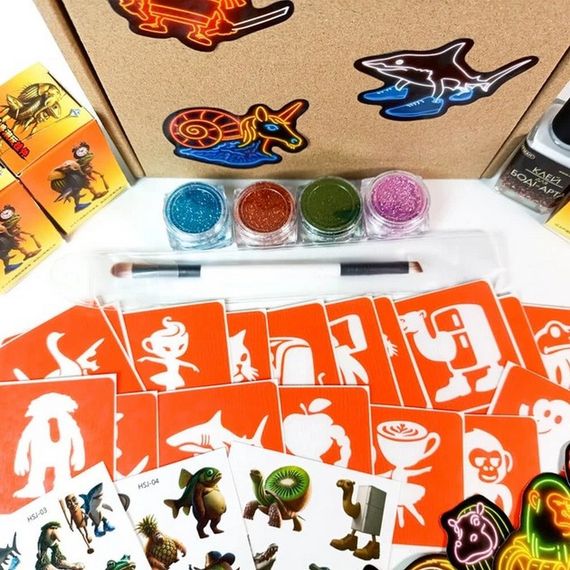 Подарунковий набір "Брейнрот" gift-box-brainrot-3kids | Зображення 2