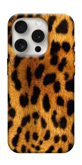 Чохол з картинкою Леопардовий принт для Apple iPhone 16 Pro (6.3")