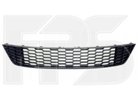 Решетка бампера средняя (без отв. под п/троник) Skoda Octavia A7 '17- (FPS)