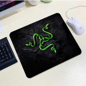 Килимок 200*240 тканинний RAZER 11, товщина 2 мм, колір Black/Green, Пакет
