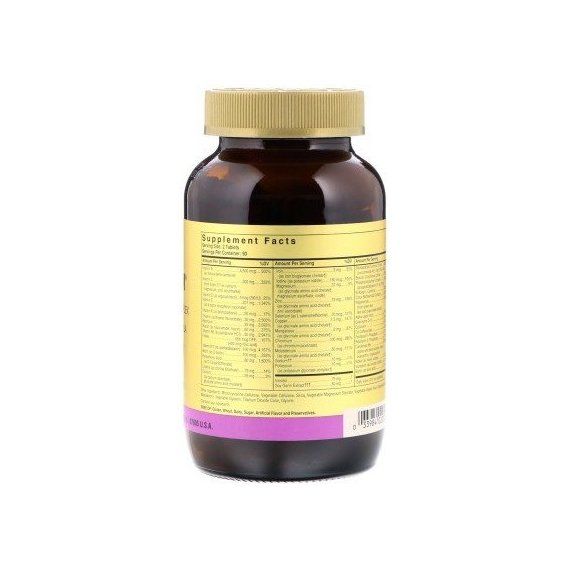 Витаминно-минеральный комплекс Solgar Omnium Phytonutrient Complex Multiple Vitamin and Mineral Formula 90 Tabs | Зображення 1