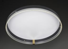 Люстра світлодіодна стельова LED світильник для квартири на стелю лед 27892 Білий 8х49х49 см.