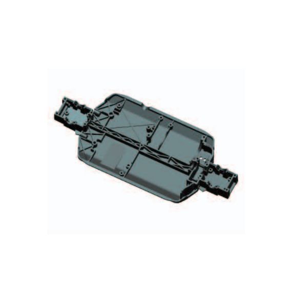 Шасі Remo Hobby P2568 для моделей 1/16 (нижня дека)