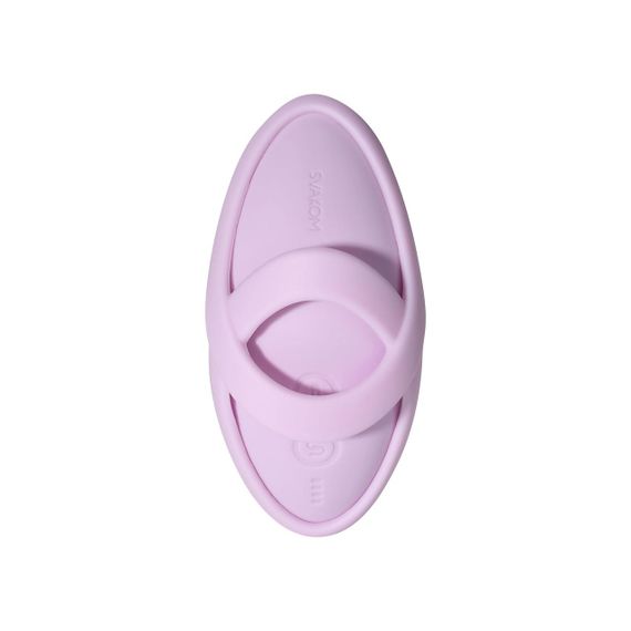 Смарт-вібратор для клітора Svakom Echo 2 Pink Lilac, підігрів до 38 °C, знімна насадка на палець Sex Aura | Зображення 1