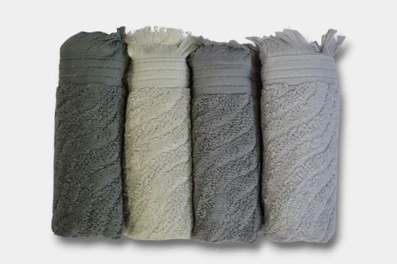 Набір рушників Pupilla 70х140 см Salda, банні 4 шт. | Зображення 4