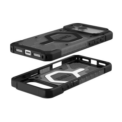Чехол для мобильного телефона UAG iPhone 17 Pro Max Pathfinder Clear MagSafe Ash/Black (114552113140) | Зображення 1