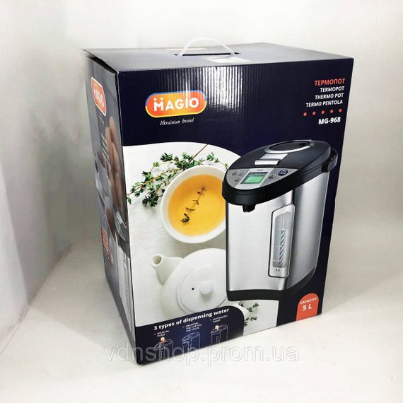 Термопоты электротермосы, Мощный электрический термопот для кухни, Кухонный термочайник DQ-68 | Зображення 6