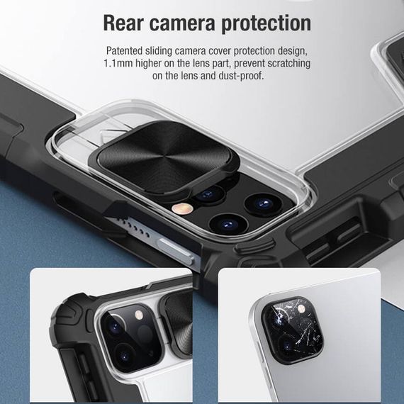 Чохол-книжка Nillkin Bumper Pro для Apple iPad Pro 12.9" (2020-2022) / Air 13" 2024 Black | Зображення 4
