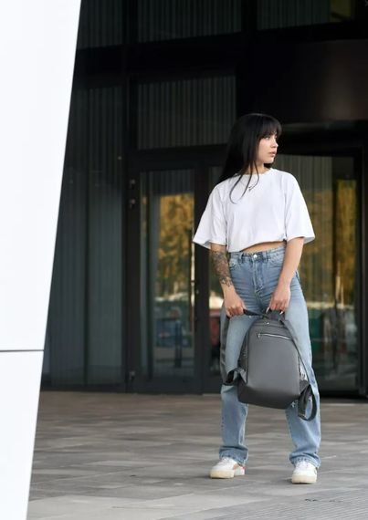 Жіночий рюкзак Sambag Dali BPS графіт 35 х 25 х 14 см (15373009e) | Зображення 1