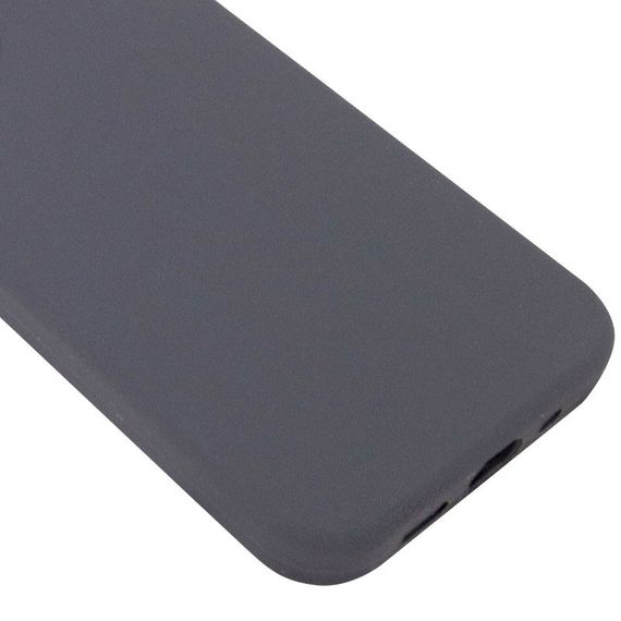 Чохол Silicone Case Full Protective (AA) NO LOGO для Apple iPhone 16 Pro Max (6.9") Сірий / Dark Gray | Зображення 5
