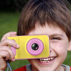 Дитячий цифровий фотоапарат Dvr baby camera V7 Рожевий