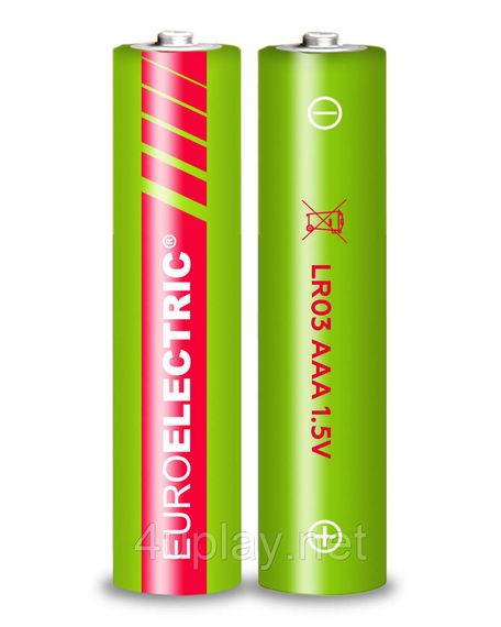 Батарейки лужні Euroelectric AAA 2 шт.