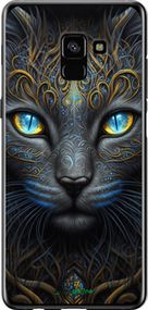 Чохол на Samsung Galaxy A8 Plus 2018 A730F Кішка "5548t-1345-2448"