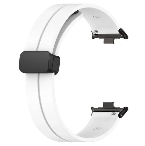 Ремінець Primolux Magnetic Silicone для годинника Xiaomi Redmi Watch 5 / Xiaomi Smart Band 9 Pro - White