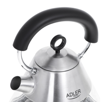 Електрочайник скляний Adler 1282 STRIX 2200 Вт | Зображення 4