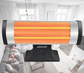 Інфрачервоний обігрівач кварцовий Erzen NH 1600 вт