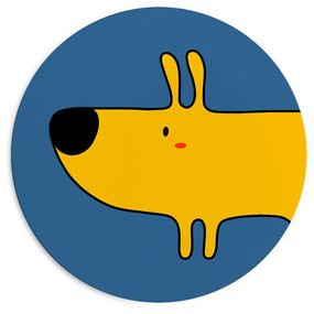 Килимок для мишки круглий Песик 20 см (RKYL_23F066)