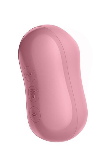 Вакуумний стимулятор із вібрацією Satisfyer Cotton Candy Light Red | Зображення 5
