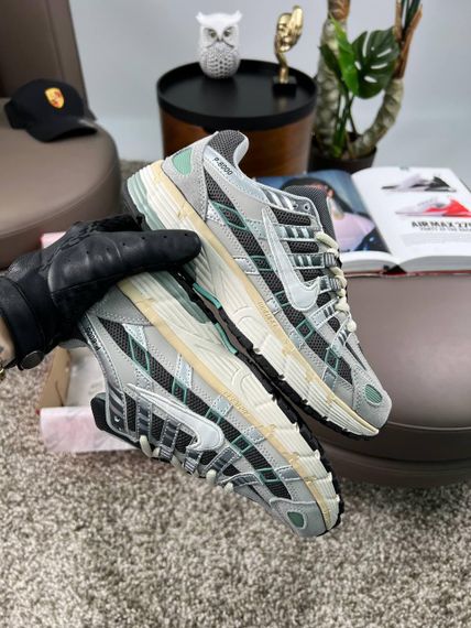 Кросівки  P-6000 W Grey Black Green , текстиль , В'єтнам 36 | Зображення 7