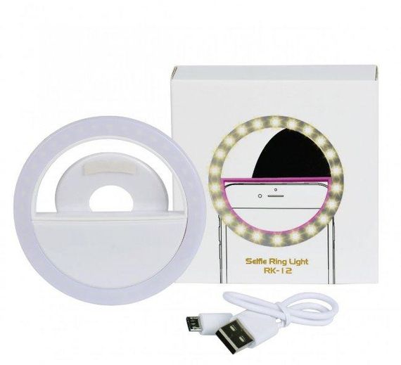 Селфи кольцо Selfie Ring Light RK-12 | Зображення 2