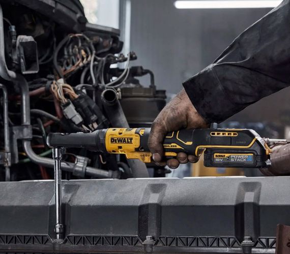 Гайкокрут кутовий - ключ-храповик акумуляторний DeWalt з АКБ та ЗП DCF510E2G | Зображення 5