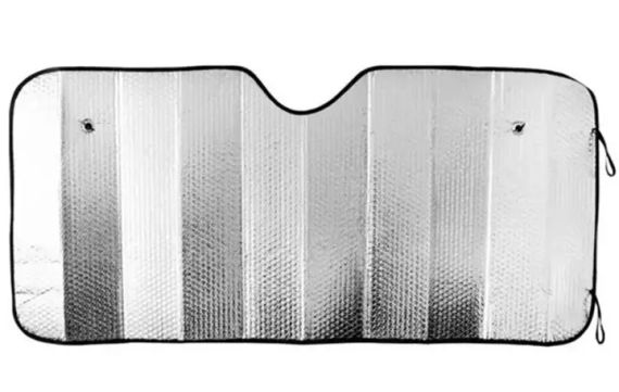 Солнцезащитная шторка на лобовое стекло 140*70 см | Зображення 2