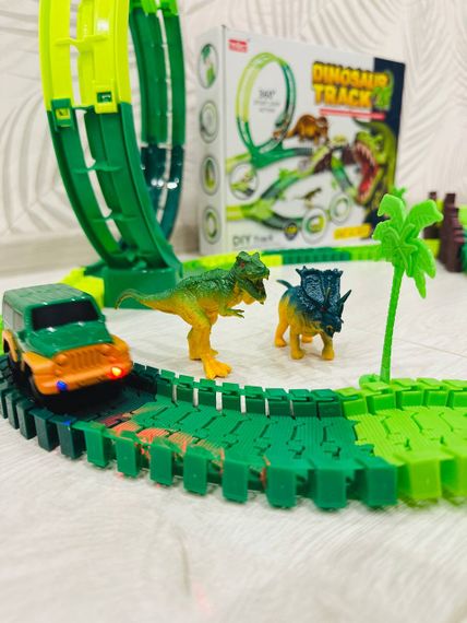 Автомобильный трек с Динозаврами Dinosaur Tracks с петлей (LD2157) | Зображення 4