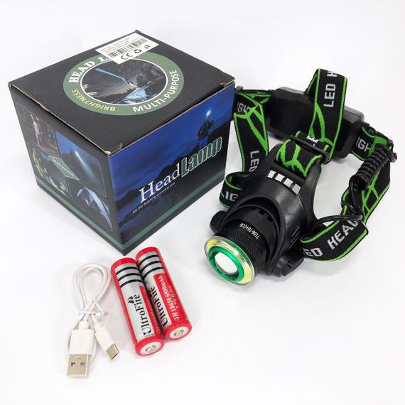 Ліхтар налобний T106-T6+COB, надпотужний ліхтар налобний, світлодіодний ліхтар на лоб | Зображення 7